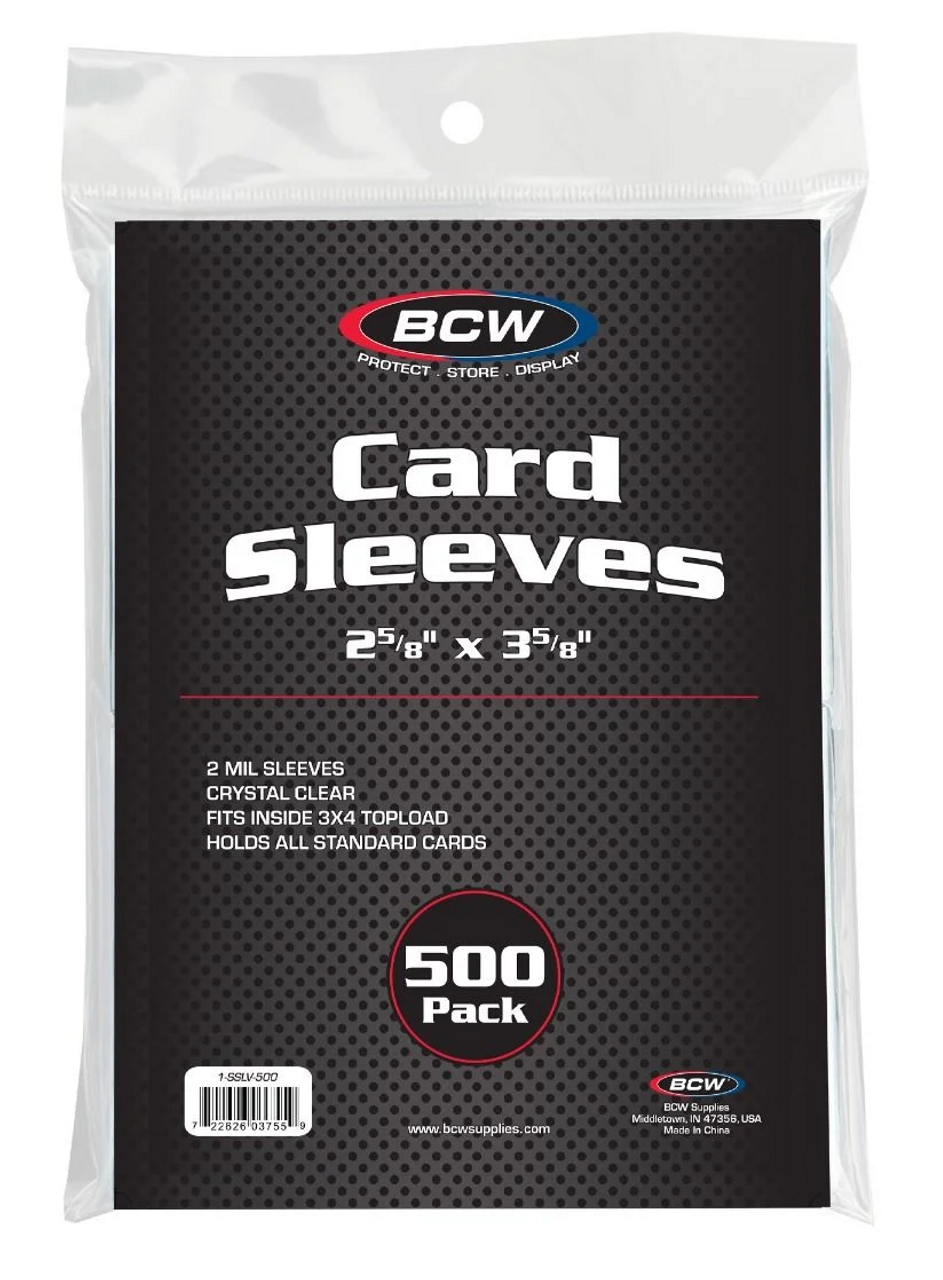 BCW Standard Penny Sleeves (500ct)