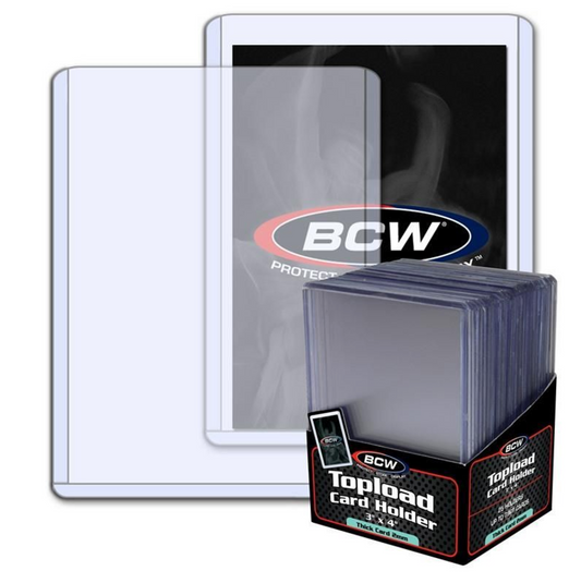 BCW 79pt Toploaders (100ct, 4 packs)