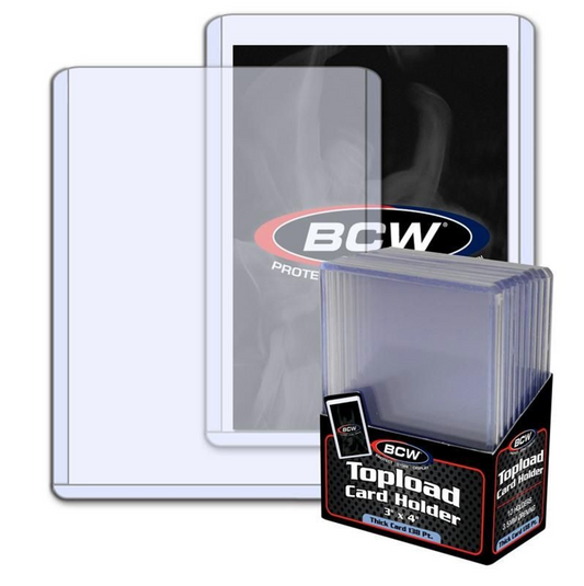 BCW 138pt Toploaders (40ct, 4 packs)