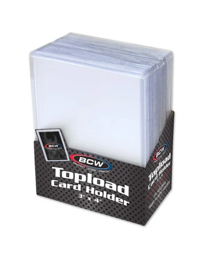 BCW Standard Toploaders (25ct)