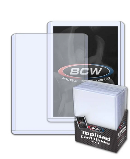 BCW Standard Toploaders (25ct)