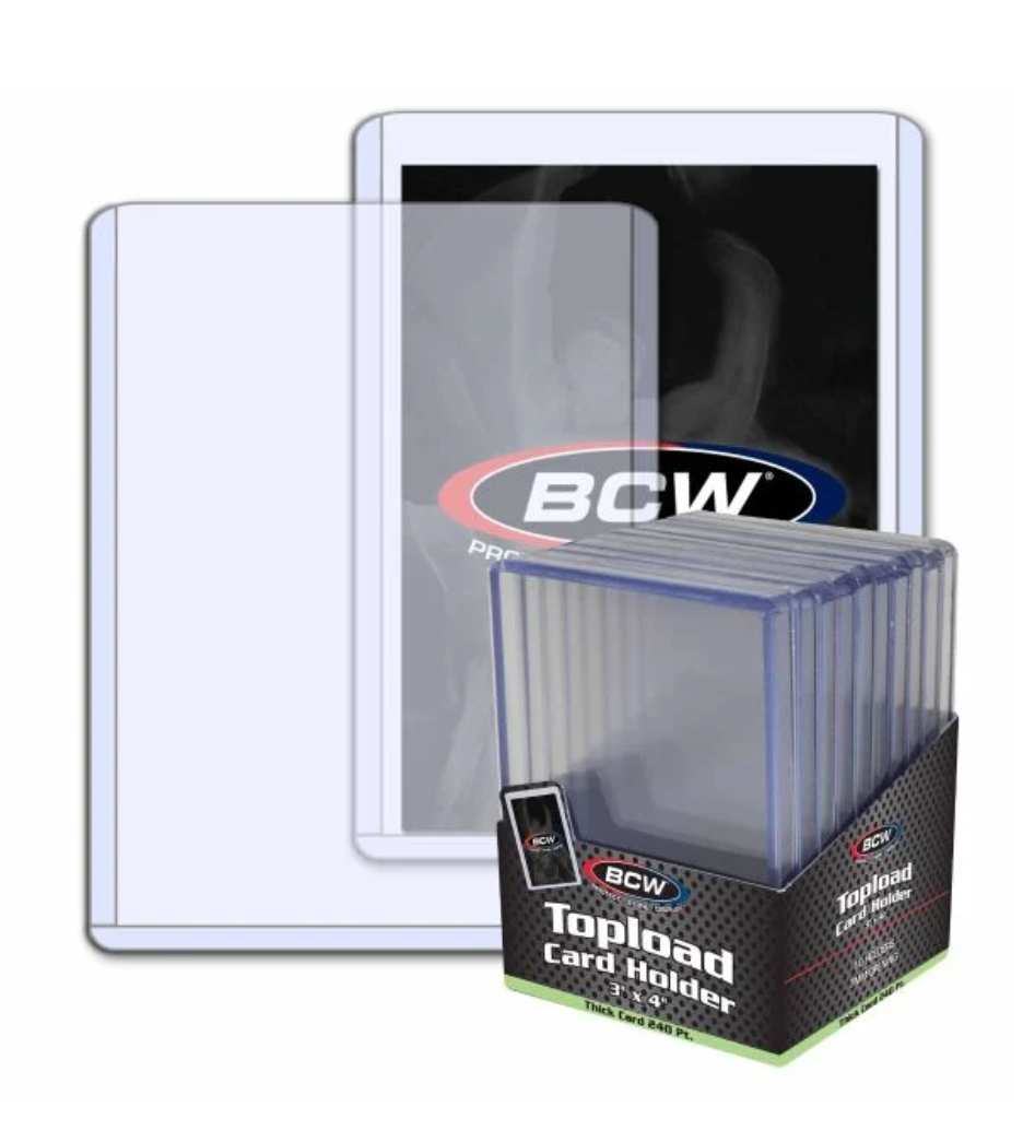 BCW 240pt Toploaders (10ct)